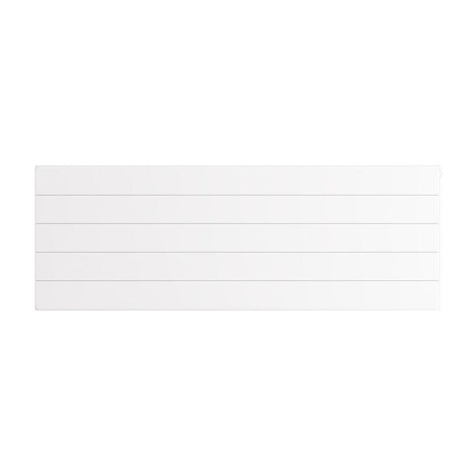 Eastbrook Flat Cover Plate with Lines 500 x 1400mm Gloss White | 25.5100