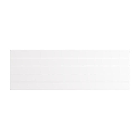 Eastbrook Flat Cover Plate with Lines 500 x 1500mm Gloss White | 25.5101