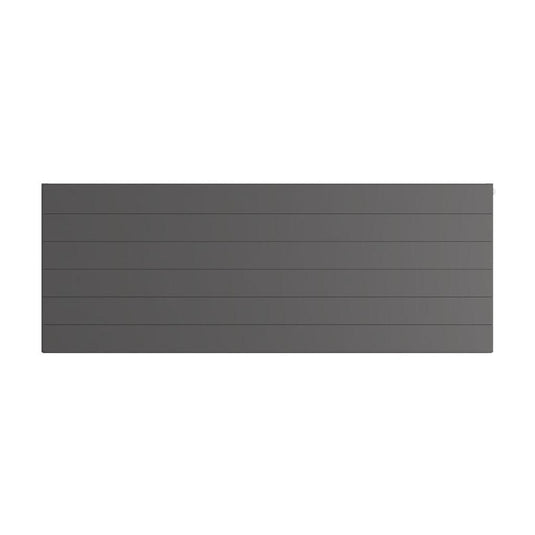 Eastbrook Flat Cover Plate with Lines 600 x 1600mm Matt Anthracite | 25.5126