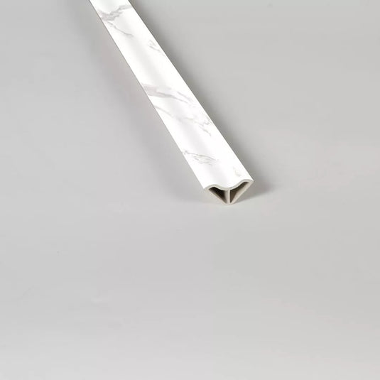 Eastbrook Flooring Scotia Tile Marble White 2.4m | 31.1006 - Envy Bathrooms Ltd
