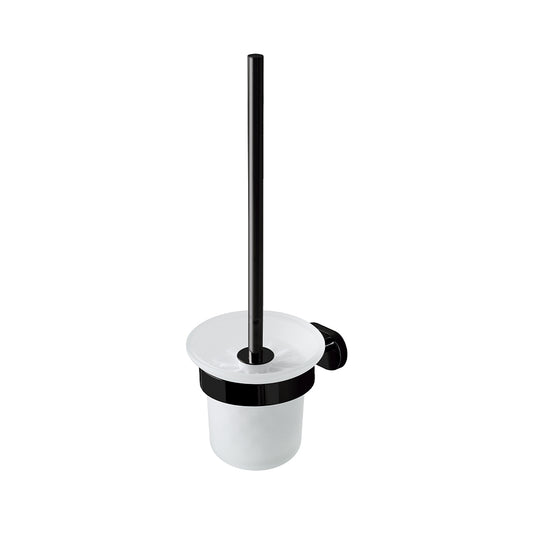 Eastbrook Glass Brush Holder Matt Black | 52.220