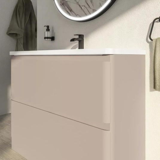 Eastbrook Grovely 100cm Floorstanding Drawer Vanity Unit Cashmere Gloss | 37.2117 - Envy Bathrooms Ltd