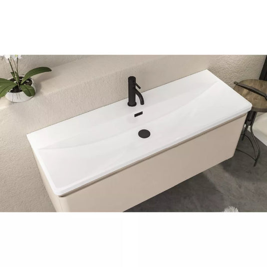 Eastbrook Grovely 120cm Polymarble Basin White | 37.2121 - Envy Bathrooms Ltd