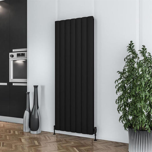 Eastbrook Guardia 1800 x 660mm Aluminium Radiator Matt Black | 86.0497