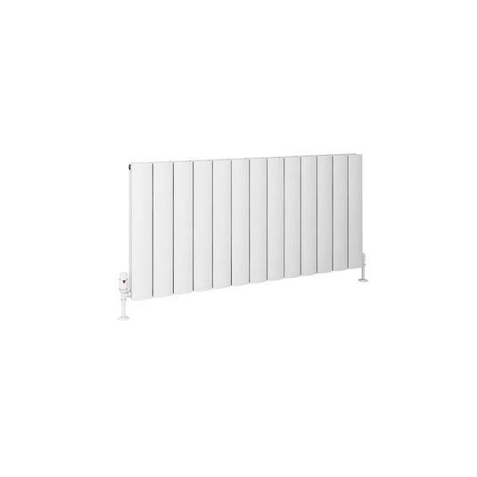 Eastbrook Guardia 600 x 1230mm Aluminium Radiator Matt White | 86.0050