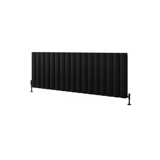 Eastbrook Guardia 600 x 1610mm Aluminium Radiator Matt Black | 86.0501