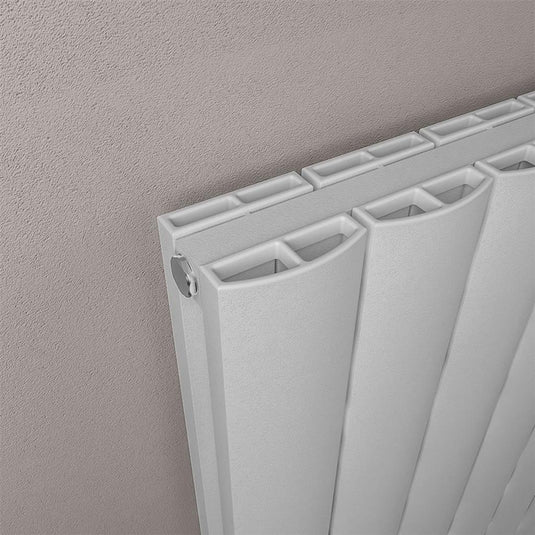 Eastbrook Guardia 600 x 1610mm Aluminium Radiator Matt Grey | 86.0499