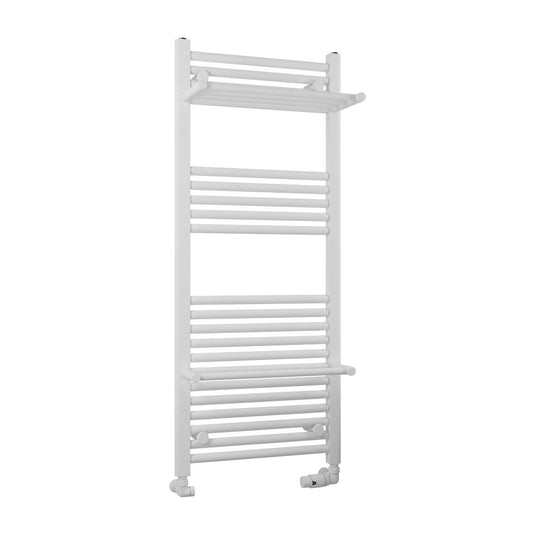 Eastbrook Haddenham Designer Towel Rail 1200mm x 500mm Matt White | 61.0068