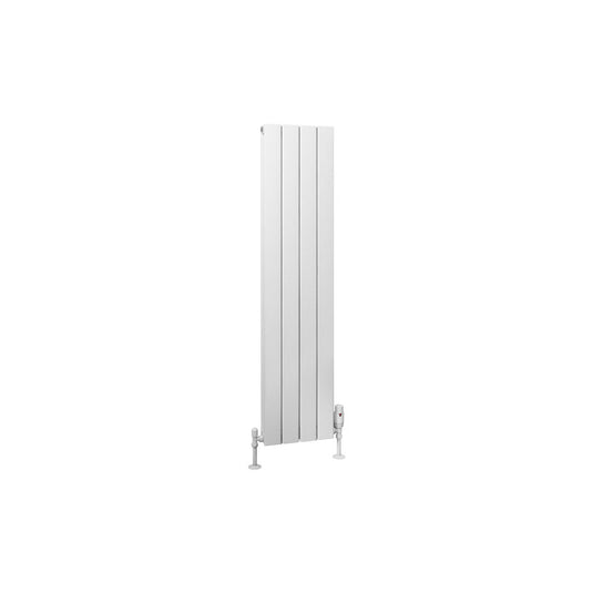 Eastbrook Hadleigh 1200 x 275mm Aluminium Radiator Matt White | 86.0461