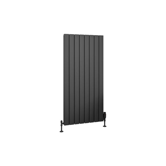 Eastbrook Hadleigh 1200 x 555mm Aluminium Radiator Matt Anthracite | 86.0471