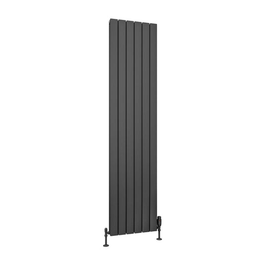 Eastbrook Hadleigh 1800 x 415mm Aluminium Radiator Matt Anthracite | 86.0255