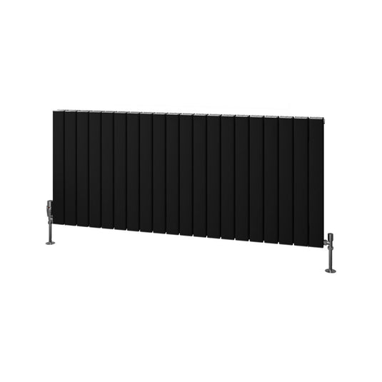 Eastbrook Hadleigh 600 x 1395mm Aluminium Radiator Matt Black | 86.0475