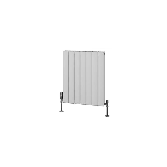 Eastbrook Hadleigh 600 x 485mm Aluminium Radiator Matt White | 86.0241