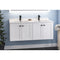 Eastbrook Hardwick 1200mm Square Double Bowl Basin White | 36.2053
