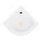 Eastbrook Hardwick 430mm Corner Basin with Overflow (1TH) White | 36.2028