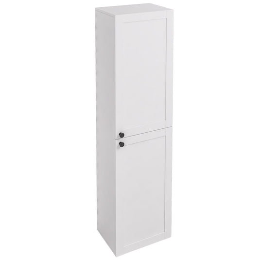 Eastbrook Hardwick Tall 2 Door Wall Hung Unit Matt White | 36.3013