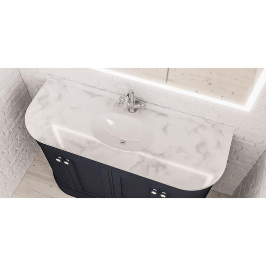 Eastbrook Hardwick Traditional 1200mm Quartz Basin White Quartz | 36.4007