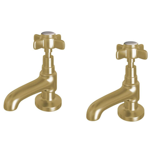 Eastbrook Haymarket Bath Taps Brushed Brass | 79.2004
