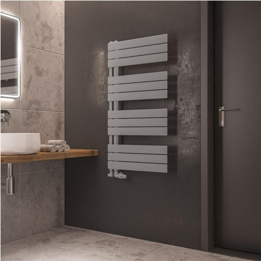 Eastbrook Helmsley 1150 x 600mm Towel Rail Matt Grey | 89.0625