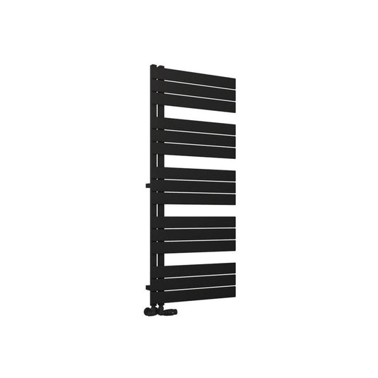 Eastbrook Helmsley 1400 x 600mm Towel Rail Matt Black | 89.0643