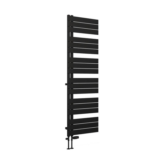 Eastbrook Helmsley 1640 x 500mm Towel Rail Matt Black | 89.0644