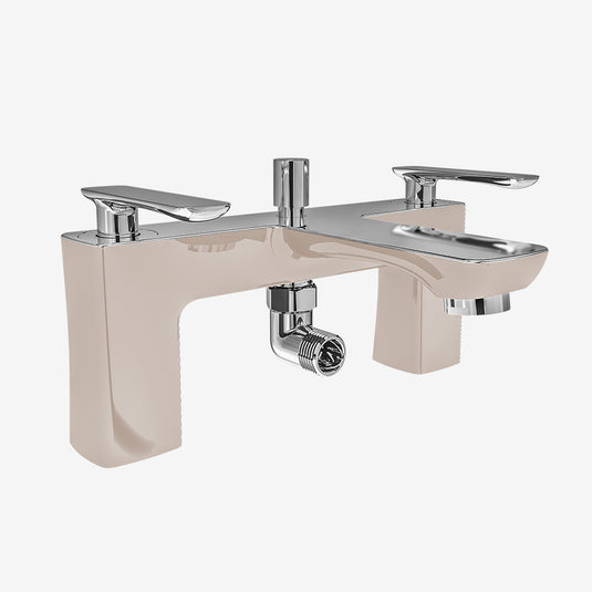 Eastbrook Helston Bath Shower Mixer inc Kit Cappuccino | 93.0111