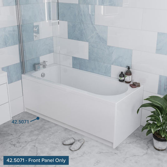 Eastbrook Henbury Front Bath Panel 1700mm 3mm White | 42.5071