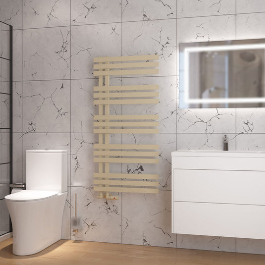 Eastbrook Hurley 1200 x 600mm Towel Rail Matt Cappuccino | 89.0563