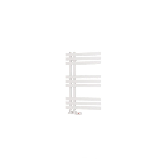 Eastbrook Hurley 800 x 500mm Towel Rail Matt White | 89.0542