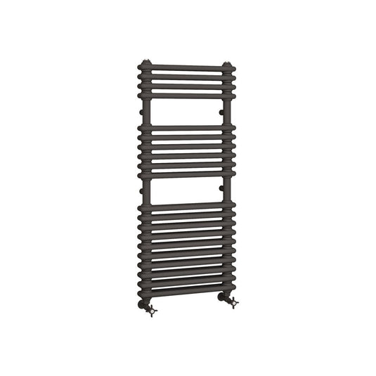 Eastbrook Imperia 2 1140 x 500mm Column Towel Multirail Matt Anthracite | 41.0825