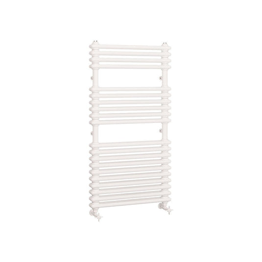 Eastbrook Imperia 2 1140 x 600mm Column Towel Multirail Gloss White | 41.0820