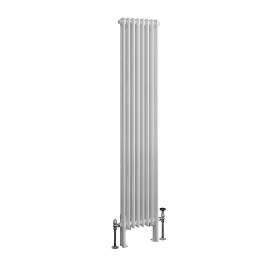 Eastbrook Imperia 2 1800 x 380mm Column Radiator Gloss White | 41.0341