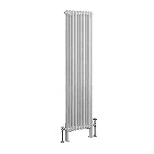 Eastbrook Imperia 2 1800 x 470mm Column Radiator Gloss White | 41.0340