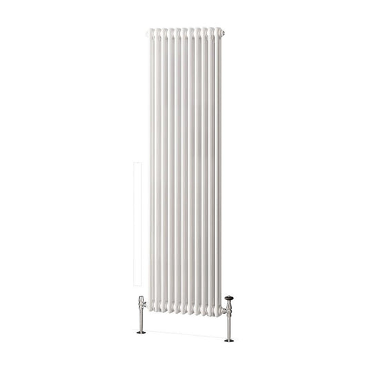 Eastbrook Imperia 2 1800 x 515mm Column Radiator Gloss White | 41.0925