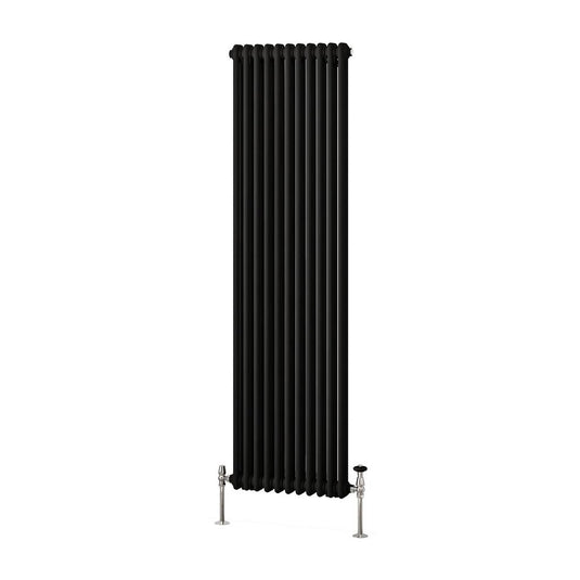 Eastbrook Imperia 2 1800 x 515mm Column Radiator Matt Black | 41.0933