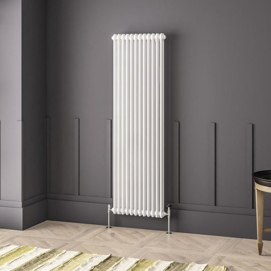 Eastbrook Imperia 2 1800 x 560mm Column Radiator Gloss White | 41.0926