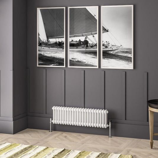 Eastbrook Imperia 2 300 x 1010mm Column Radiator Gloss White | 41.0893