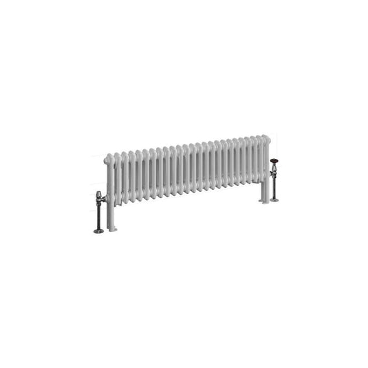 Eastbrook Imperia 2 300 x 1145mm Column Radiator Gloss White | 41.0383