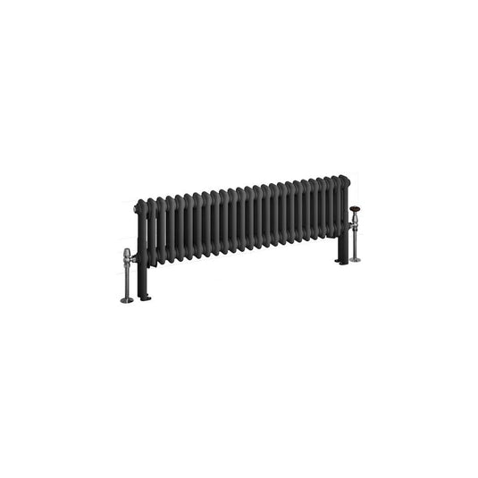 Eastbrook Imperia 2 300 x 1145mm Column Radiator Matt Anthracite | 41.0392