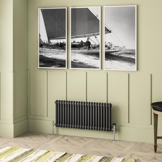 Eastbrook Imperia 2 450 x 1010mm Column Radiator Matt Anthracite | 41.0911