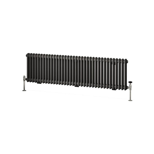 Eastbrook Imperia 2 450 x 1460mm Column Radiator Matt Anthracite | 41.0913