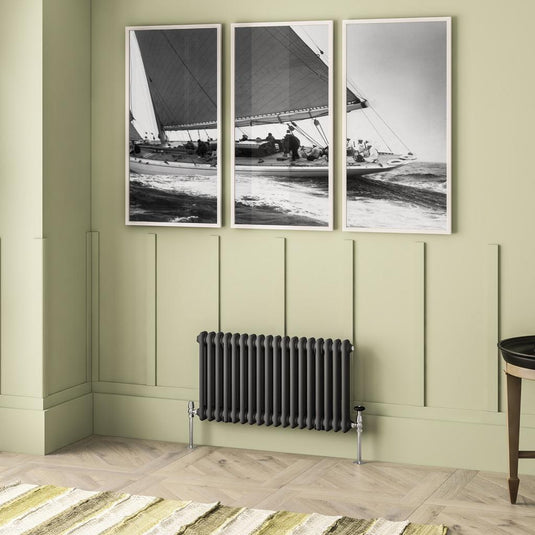 Eastbrook Imperia 2 450 x 830mm Column Radiator Matt Anthracite | 41.0910