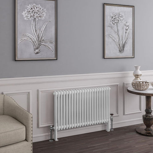 Eastbrook Imperia 2 600 x 1010mm Column Radiator Gloss White | 41.0389