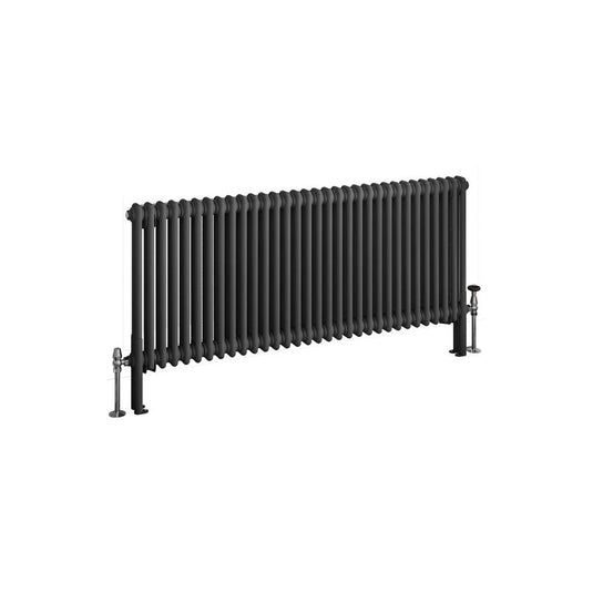 Eastbrook Imperia 2 600 x 1460mm Column Radiator Matt Anthracite | 41.0399