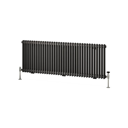 Eastbrook Imperia 2 600 x 1640mm Column Radiator Matt Anthracite | 41.0921