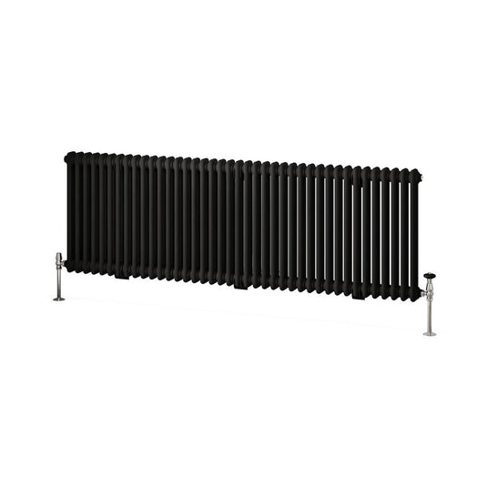 Eastbrook Imperia 2 600 x 1820mm Column Radiator Matt Black | 41.0924