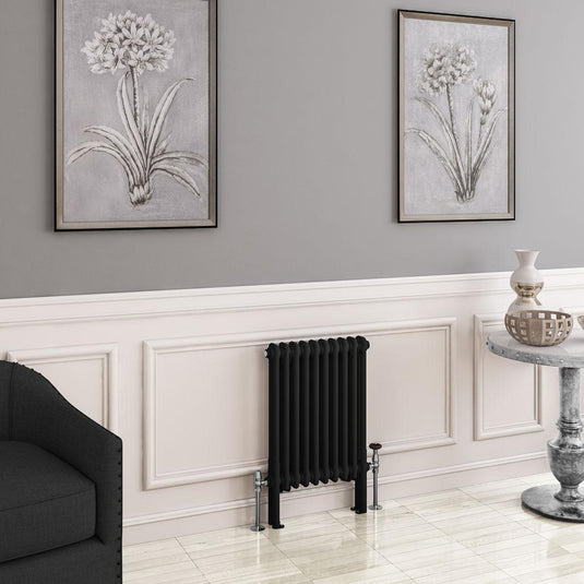 Eastbrook Imperia 2 600 x 470mm Column Radiator Matt Black | 41.0752
