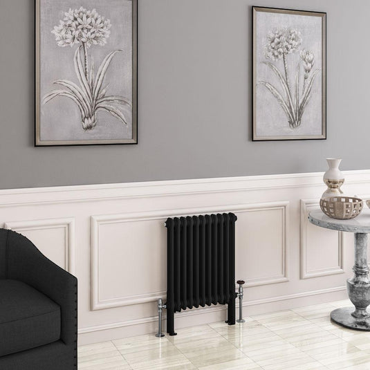 Eastbrook Imperia 2 600 x 515mm Column Radiator Matt Black | 41.0753