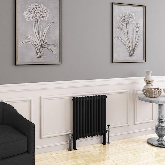 Eastbrook Imperia 2 600 x 560mm Column Radiator Matt Black | 41.0754