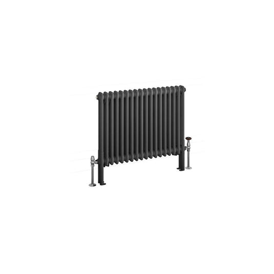 Eastbrook Imperia 2 600 x 830mm Column Radiator Matt Anthracite | 41.0343